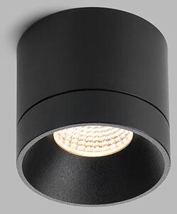 LED2 1110933 TINY stropní povrchové bodové svítidlo 78mm 8W / 704lm 3000K černá