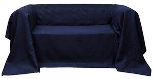 Mikrosemišový potah na pohovku, námořnická modř 140x210 cm 130898