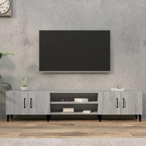 TV skříňka šedá sonoma 180 x 31,5 x 40 cm kompozitní dřevo