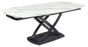 Jídelní stůl INCEPTION WHITE 130-190 CM keramika rozkládací Nábytek | Jídelní prostory | Jídelní stoly | Rozkládací