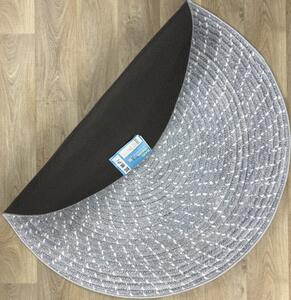 Protiskluzový koberec BARI PRINT 250654W kruh