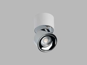 LED2 11508315 KLIP ON stropní bodové nastavitelné sklopné svítidlo 11W / 770lm 3000K bílá / chrom
