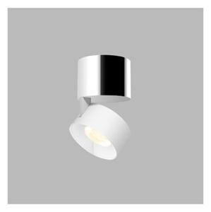 LED2 11508351 KLIP ON stropní bodové nastavitelné sklopné svítidlo 11W / 770lm 3000K chrom / bílá