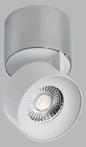 LED2 11508351 KLIP ON stropní bodové nastavitelné sklopné svítidlo 11W / 770lm 3000K chrom / bílá