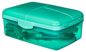 Sistema Box na jídlo Quaddie 1,5l s lahvičkou na pití Barva: zelená