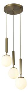 Rabalux 5353 Divina závěsné svítidlo 370mm 3xE14 3x9W IP20 zlatá