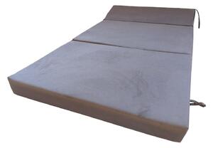 Skládací matrace BEDDIO 120x200 - tmavě šedá