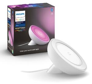 Philips HUE Bloom Gen4 EU / UK dekorační stolní LED svítilna 7.1W / 500lm 2000-6500K bílá Bluetooth