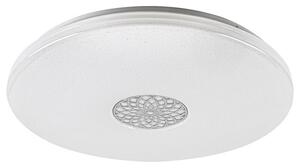 RABALUX SMART LIGHT 5365 Ophelia stropní svítidlo LED D600mm 40W/3200lm 3000-6500K RGB chromová, bílá, stmívatelné, dálkový ovladač, starlight efekt