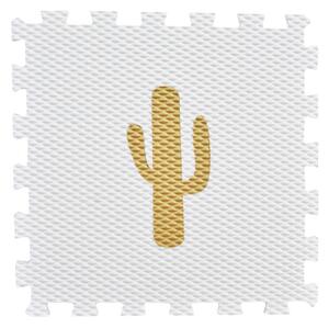 Minideckfloor Kaktus Zlatý s tmavě hnědým kaktusem
