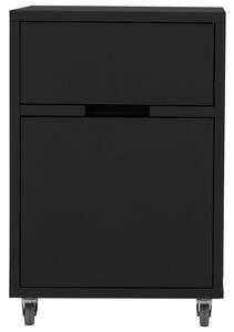 Matně černý lakovaný kontejner Tenzo Lipp 40 x 45 cm