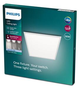 Philips 8719514326705 Super slim panel CL560 stropní svítidlo LED 36W/3600lm 4000K bílá SceneSwitch