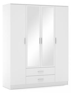 Skříň Remus 160 bílá/zrcadlo - FALCO