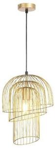 Rabalux 6228 Rowena závěsné svítidlo 280mm 1xE27 1x60W IP20 zlatá