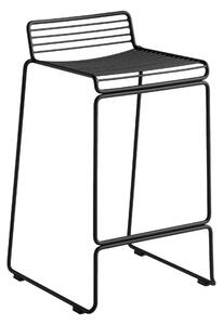 HAY Barová židle Hee Bar Stool Low, Black