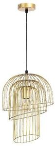Rabalux 6228 Rowena závěsné svítidlo 280mm 1xE27 1x60W IP20 zlatá