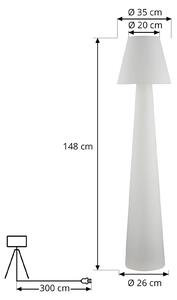 Lucande Gauri terasové světlo, IP65, 150 cm
