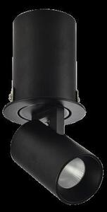 AZzardo AZ2829 Technoline LUNA 15W DIMM BLACK přisazené bodové LED svítidlo / spot 15W / 1270lm IP20 černá