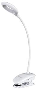 Rabalux 6448 Harris stmívatelné Klipsový stolní LED svítidlo 60mm 4W / 180lm 4000K IP20 bílá