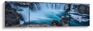 Obraz - Výhled na vodopády (170x50 cm)