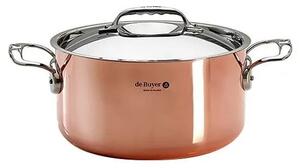 De Buyer Prima Matera hrnec měď/ocel nerez 28 cm indukce