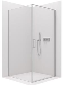 Cerano - sprchovÃ½ kout porte l/p - chrom, transparentnÃ­ sklo - 90x80 cm - kÅÃ­dlovÃ½