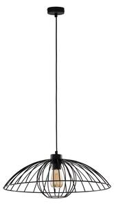 TK LIGHTING Lustr - BARBELLA 6260, Ø 50 cm, 230V/15W/1xE27, černá