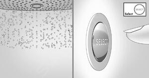 Hansgrohe Shower Select, termostatická baterie pod omítku, 1 standardní a 1 dodatečný výstup, chromová, 15761000