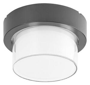 RABALUX SMART LIGHT TUYA 7246 Durbe exteriérové stropní/nástěnné svítidlo LED D170mm 10W/780lm 3000K-6500K+RGB IP54 černá, bílá, stmívatelné