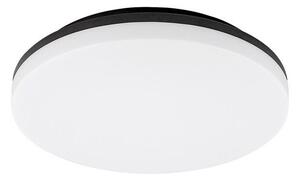 RABALUX 7265 Pernik exteriérové stropní svítidlo LED D280mm 24W/2400lm 3000K IP54 černá, bílá