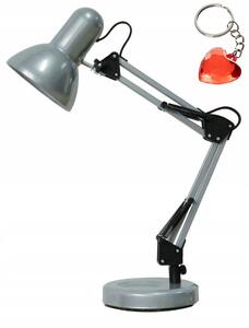 Stolní lampa Rabalux Samson šedá, výkon až 60 W