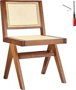 Tectake® Dřevěná židle Lissy Boho style 48,5 x 53,5 x 83 cm, nosnost 120 kg