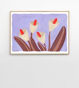 The Poster Club Plakát Flowers 03 by Iga Kosicka A4 (21x27cm)