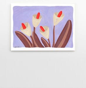 The Poster Club Plakát Flowers 03 by Iga Kosicka A4 (21x27cm)