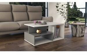 Konferenční stolek PRIMA - bílá/beton