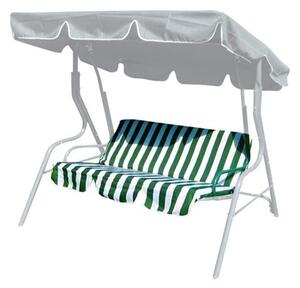 Polstr k zahradní houpačce Stripy Happy Green