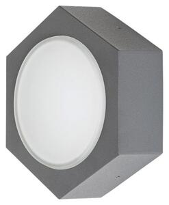 Rabalux 7964 Avola exteriérové ​​nástěnné svítidlo šedé zabudovaný LED 9W 680lm 3000K IP54