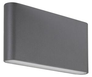 Rabalux 7952 Nesna exteriérové ​​nástěnné svítidlo zabudovaný LED 2x6W 2x264lm 3000K IP54 antracit
