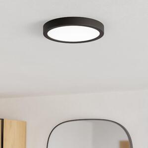 Eglo 901325 - LED Koup. strop. svítid. FUEVA LED/11,5W/230V pr.21,1cm IP44 černá