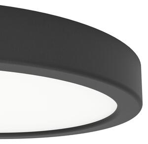 Eglo 901325 - LED Koup. strop. svítid. FUEVA LED/11,5W/230V pr.21,1cm IP44 černá