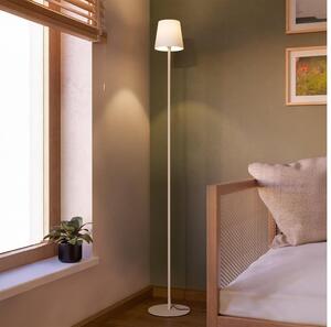 Eglo 901112 - Stojací lampa FIORANA 1xE14/7,5W/230V krémová/bílá