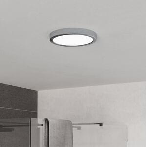 Eglo 901763 - LED Koup. strop. svít. FUEVA LED/11,5W/230V pr.21,1cm IP44 chrom