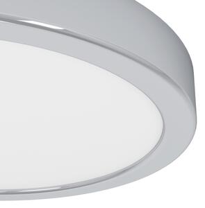 Eglo 901763 - LED Koup. strop. svít. FUEVA LED/11,5W/230V pr.21,1cm IP44 chrom