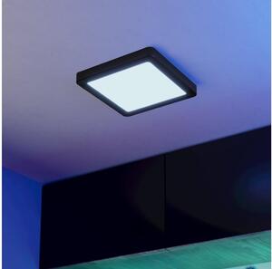 Eglo 901374-LED RGBW Stm. kou. st. sv. FUEVA-Z LED/10,5W/230V 22x22cm IP44 černá