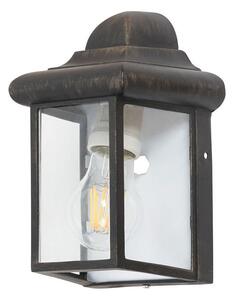 RABALUX 8754 Norvich exteriérové ​​nástěnné svítidlo 1xE27 černá patina