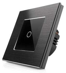 Dotykový vypínač z broušeného hliníku R-T601-ALU-BB
