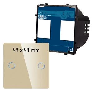 Modul žaluziového dotykového vypínače R-T602W+CR-G