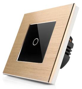 Dotykový vypínač z broušeného hliníku R-T601-ALU-GB
