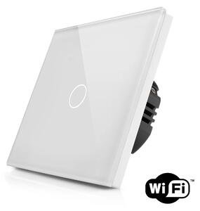 Skleněný dotykový vypínač s wifi R-T601-wifi-W