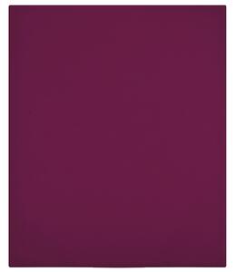 Jersey prostěradlo bordó 100x200 cm bavlna 136252